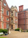 Main entrance to Burton Agnes Hall, Yorkshire, England. Royalty Free Stock Photo