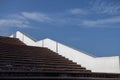 Steps leading to the waterfront overlook in the French Plaza area of Old Quarter Royalty Free Stock Photo