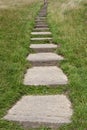 Steps Leading up to the Glastonbury Tor Royalty Free Stock Photo