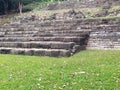 Steps of Maya Ruins at Lubaantun in Belize