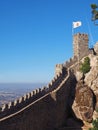 Steps at the Moors Castle, Sintra, Portugal Royalty Free Stock Photo