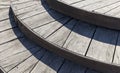 Wooden stairs Royalty Free Stock Photo