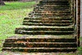 Old bricks wall and stairs Royalty Free Stock Photo
