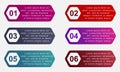 Steps timeline infographics Royalty Free Stock Photo