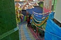 Steps to the colorful village of Jodipan Malang