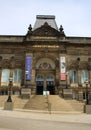Steps to entrance of Leeds City Museum, Leeds Royalty Free Stock Photo