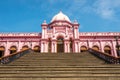 Steps to the Mughal Palace - Ahsan Manzil in Dhaka, Bangladesh