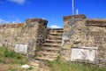 Steps to Old Fort Barrington in St. JohnÃ¢â¬â¢s Antigua