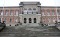 Steps to the University Hall, main building of Uppsala University, Sweden