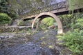 Steps to the Wooden Bridge Arches