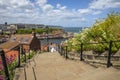 199 Steps in Whitby, North Yorkshire Royalty Free Stock Photo