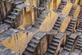 The stepwells of Chand Baori, in Jaipur, India. It was built as