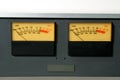 Stereo Audio Level meters Royalty Free Stock Photo