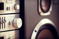 Stereo Audio Music Rack Component Control Knob