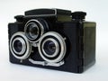 Stereo camera Royalty Free Stock Photo