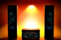 Stereo Sound System Royalty Free Stock Photo