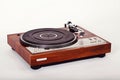 Stereo Turntable Vinyl Record Player Analog Retro Vintage Royalty Free Stock Photo