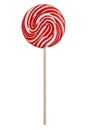 Stereotype lollipop on white with path