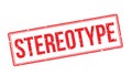 Stereotype rubber stamp