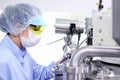 Sterile Environment - Pharmaceutical Factory Royalty Free Stock Photo