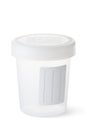 Sterile medical container for biomaterial Royalty Free Stock Photo