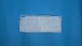 sterile white gauze for dressing the wound and attached with a skin plaster Royalty Free Stock Photo