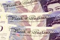 Sterling cash notes Royalty Free Stock Photo