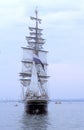 Stern af Dutch training sailship Stad Amsterdam