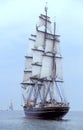 Stern af Dutch training sailship Stad Amsterdam