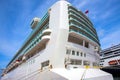 The stern of a cruise ship Royalty Free Stock Photo