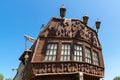 Stern of the old sailing ship