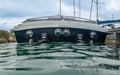 Stern of a Speed Boat Just Above the Water, County Dublin