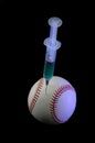 Steroids and Baseball Royalty Free Stock Photo