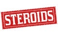 Steroids sign or stamp