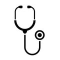 Stethescope vector icon Royalty Free Stock Photo
