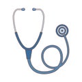 Stethoscope cardio device isolated icon