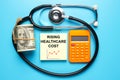 Rising Healthcare Cost Royalty Free Stock Photo