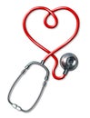 Stethoscope heart