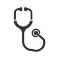 Stethoscope Icon Royalty Free Stock Photo
