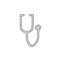 Stethoscope icon. Medical tool symbol