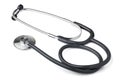 Stethoscope, isolated on a white background, clipping path Royalty Free Stock Photo