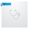 Stethoscope Line Icon