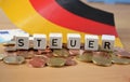 Steuern - the german word for tax