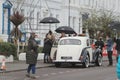 Steve Coogan filming in Llandudno North Wales