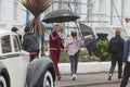 Steve Coogan filming in Llandudno North Wales