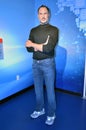 Steve Jobs wax statue at madame tussauds wax meseum, SFO Royalty Free Stock Photo