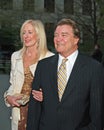 Steve Kroft and Jennet Conant at the Vanity Fair Party for the 2008 Tribeca Film Festival Royalty Free Stock Photo