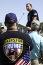 Steve Reams, Weld County Colorado Sheriff Speaks in Support of ICE. Royalty Free Stock Photo