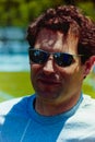 Steve Young NFL quarterback closeup Royalty Free Stock Photo