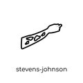 Stevens-Johnson syndrome icon. Trendy modern flat linear vector